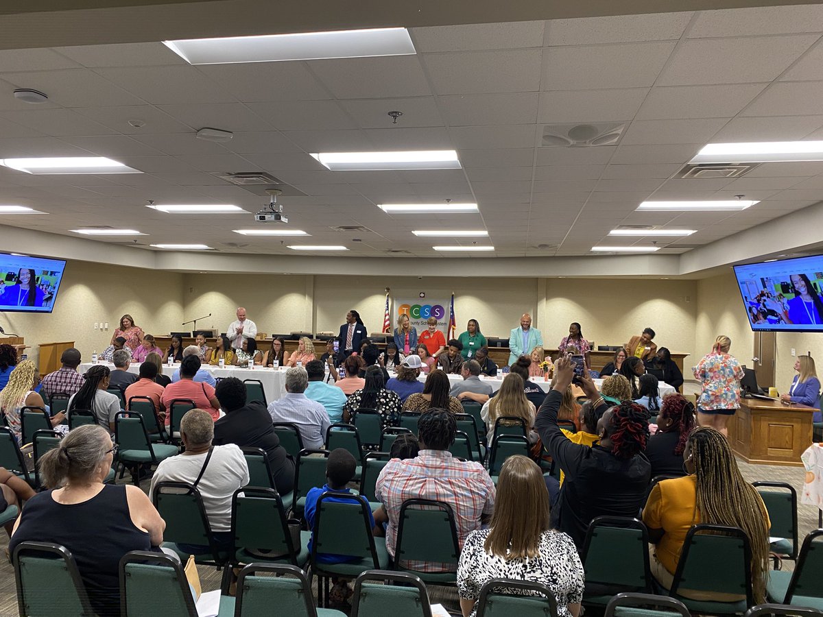 Enjoyed being a part of Troup County Schools <a href="/TeachinthePeach/">Teach in the Peach State</a> Teacher Signing Event. Welcome to the wonderful world of education.