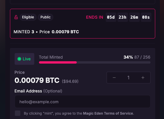 theezy350's tweet image. Up to 34%, and we&apos;re going to keep crawling! This collection is forming in FIRE 

Make sure to share your mints 👀