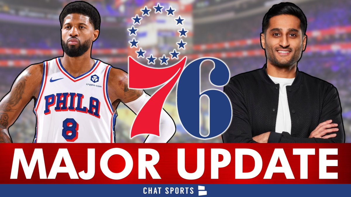 JakeChipper's tweet image. Today's 76ers Now:
The latest on Paul George's injury from ESPN NBA Insider Shams Charania + VJ Edgecombe makes his return from injury!
WATCH: youtube.com/watch?v=6LnDNe…
@ChatSports
