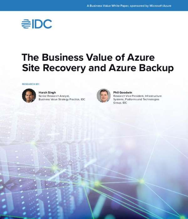 KMESystems's tweet image. Azure Backup and Site Recovery are designed to save costs and benefit your business. 💰 Download this IDC Report to learn how. @Azure  #AzureBackup #AzureSiteRecovery stuf.in/bgqkvp