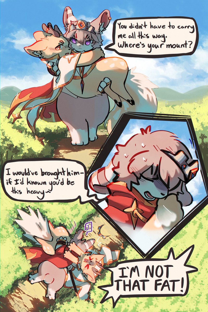 He's driven by pure love 💖
#FabulousBeasts #有兽焉