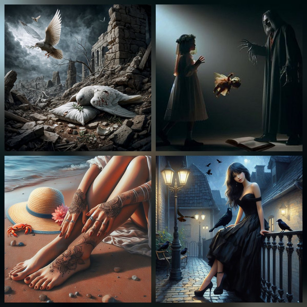 fate__artwork's tweet image. #AEW
🕊Wounded Peace
2.22xtz objkt.com/tokens/KT1WWUT…
🖤Stolen Childhood
12/13
5.13xtz objkt.com/tokens/KT1LbMo…
🦀 A sunny day by the sea
8/10
8.88xtz objkt.com/tokens/KT1KTg4…
🐦⬛Ravenbound
4/6
6.86xtz objkt.com/tokens/KT1Mqey…
💙Dream of a Blue Boat
5xtz share.google/G8F6vyFfKO0ozc…
