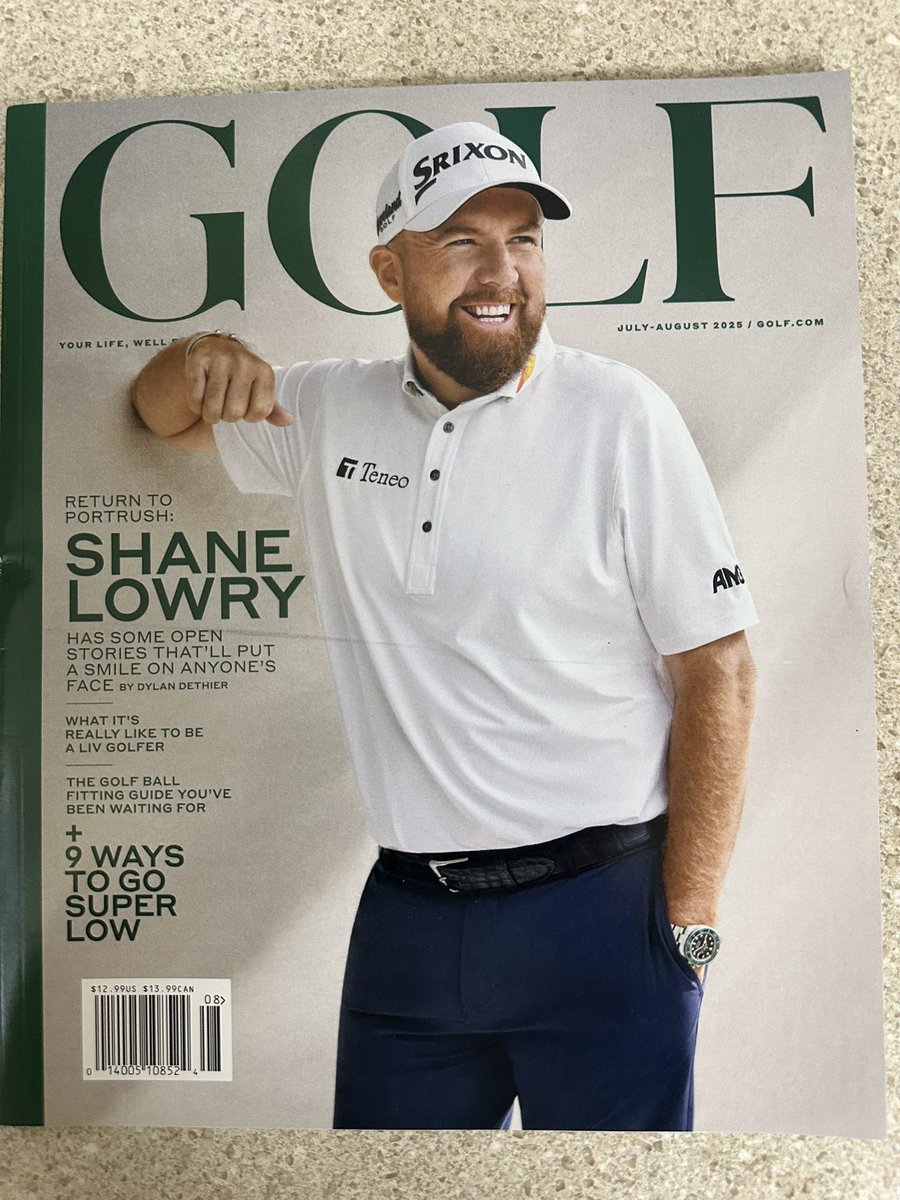 Always honored to be published in Golf Magazine. Check out the July/August issue of Golf Magazine. MP
#golfmagazine