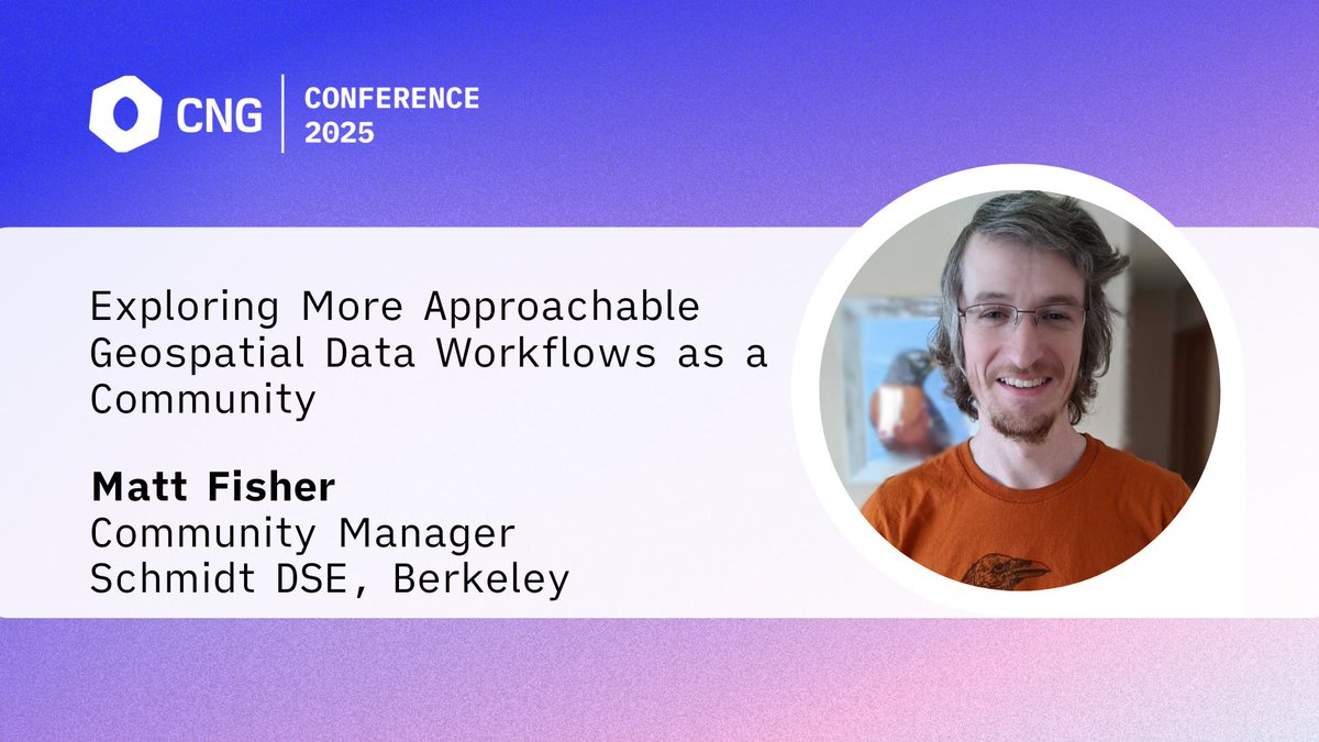 cloudnativegeo's tweet image. 🆕 #CNG2025 session recording
Tired of emailing map files back and forth for collaboration? Watch Matt Fisher from @UCBerkeley's talk on GeoJupyter and JupyterGIS to see how they're making it easier with live demos and real-time collaboration
▶️ youtu.be/wRbt4dwDI-4