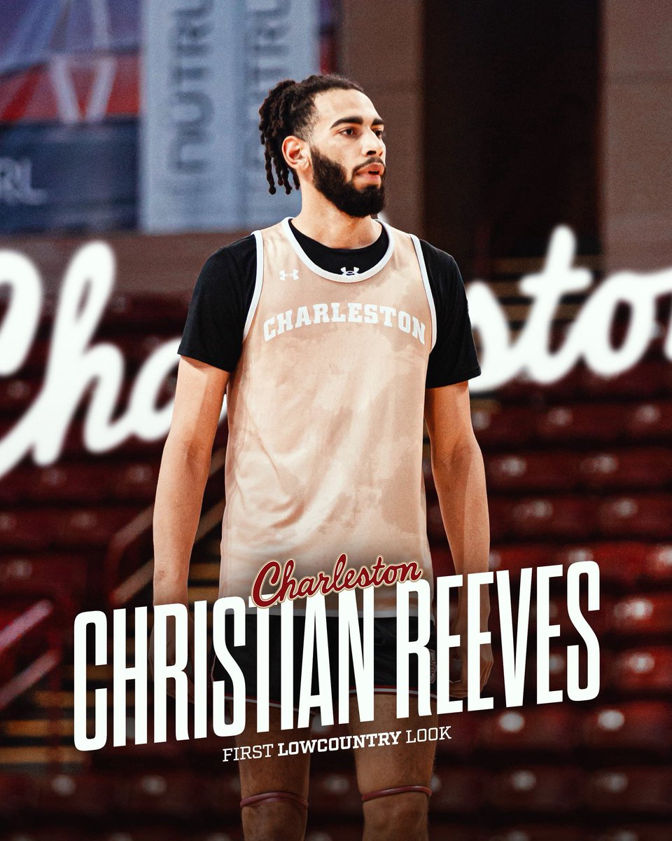 CofCBasketball's tweet image. Watch your head ‼️
Come meet Christian and the rest of the Cougs this Sunday at Open Practice in TD Arena 🌴