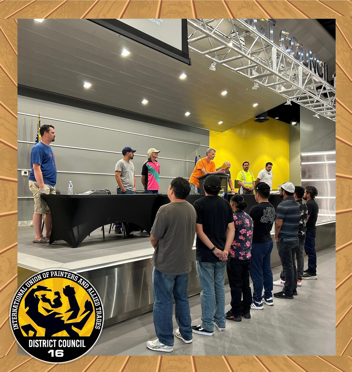 A Big Welcome to our newest LU1512 members including their very first female apprentice! 🎉 Union membership is about being part of a powerful movement. We are proud to add our Brothers and Sister to our family! 💪