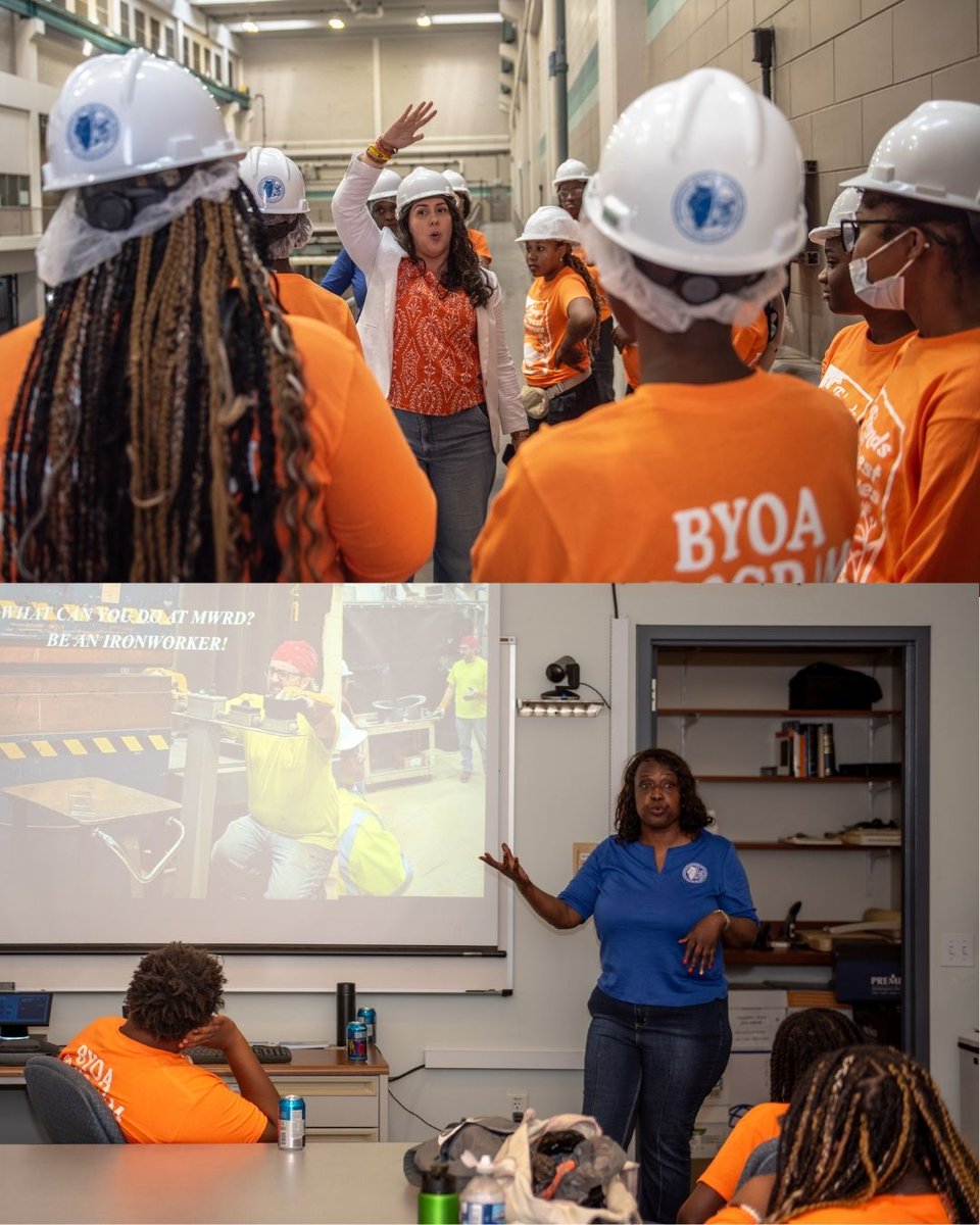 MWRDGC's tweet image. Curious minds and future leaders from @fpdcc Beaubien Woods Youth Outdoor Ambassadors program had a behind-the-scenes look at the Calumet Water Reclamation Plant (CWRP) on July 2.
mwrd.org/news/beaubien-…
#MWRD #CookCounty #Chicago #Roseland #community #education #STEM #careers