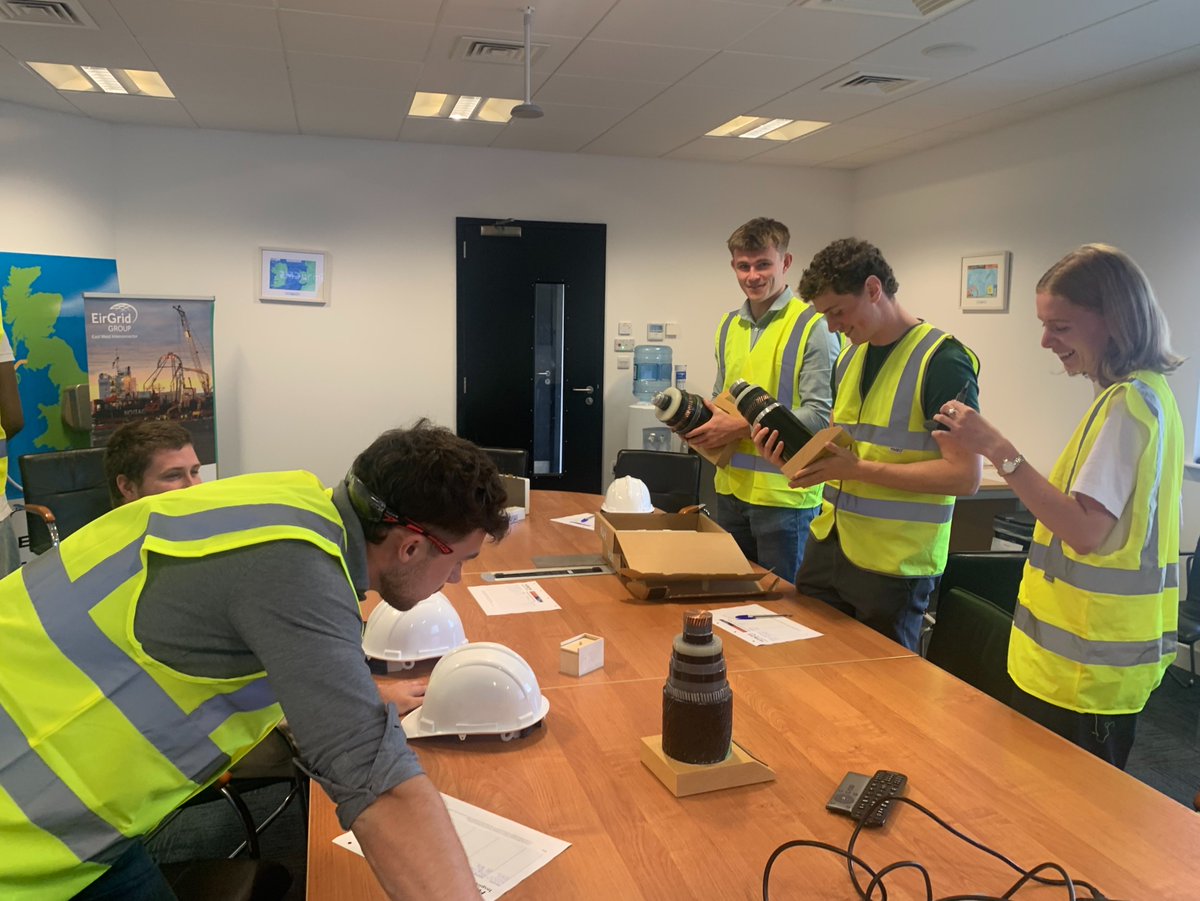 EirGrid Plc (@eirgrid) on Twitter photo Powering connections & sparking curiosity! Our 2025 interns got a firsthand look at EWIC in Portan, Co. Meath—discovering how electricity flows between Ireland and Great Britain through submarine cables ⚡️ Big thanks to <a href="/hitachienergy/">Hitachi Energy</a> for an inspiring and insightful tour! Powering connections & sparking curiosity! Our 2025 interns got a firsthand look at EWIC in Portan, Co. Meath—discovering how electricity flows between Ireland and Great Britain through submarine cables ⚡️ Big thanks to <a href="/hitachienergy/">Hitachi Energy</a> for an inspiring and insightful tour!