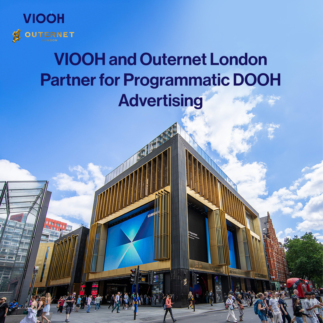 VIOOH and Outernet London partner for programmatic #DOOH ads, offering access to premium digital screens in London, with 233M monthly impressions and real-time targeting.

signageinfo.com/dooh/46398/vio…