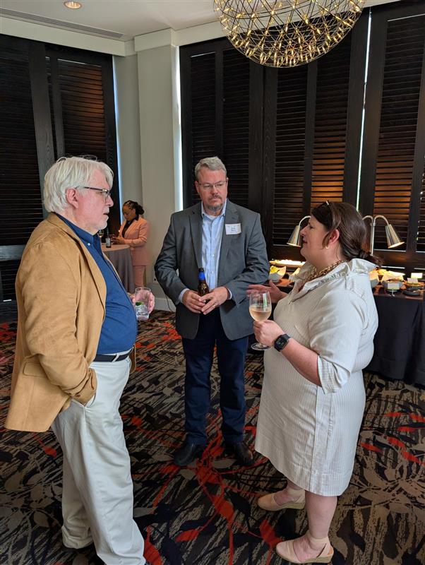 AUTM's tweet image. Tech Transfer & Tapas is happening right now in Boston! We're celebrating the city's vibrant innovation ecosystem with a networking event that has brought together industry professionals, university leaders, and federal lab experts connect over delicious tapas.