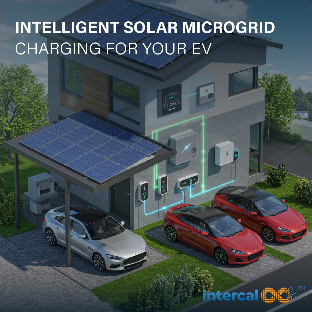 Powering the future of mobility, right from your carport. Our new microgrid controller intelligently harnesses solar energy to charge one or two EVs, optimizing for clean power and grid independence. Drive on sunshine.

#EVCharging #SolarEnergy #Microgrid #RenewableEnergy