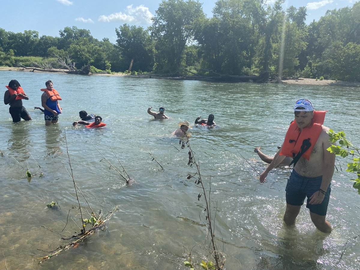 Thank you Riverbend for having us out today 🌊

#HawksRise | #Come2TheQuah