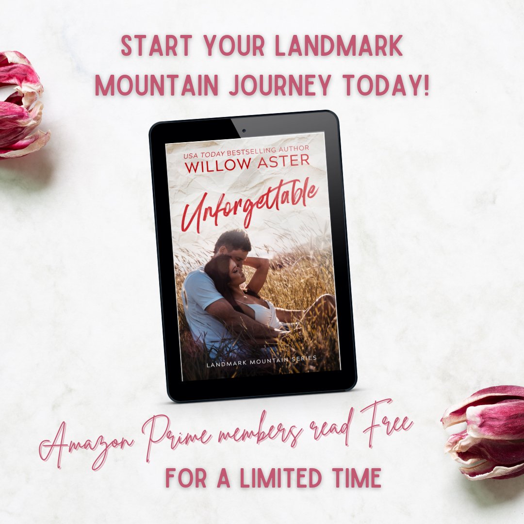 CtailsFtales's tweet photo. Amazon Prime Members can read Unforgettable by Willow Aster for FREE for a limited time!
Read today with Amazon Prime!
https://t.co/VaTgON3jSZ
#WillowAster #LandmarkMountainSeries #SmallTownRomance #EnemiestoLovers #WorkplaceRomance #Valentineprlm https://t.co/P6kpKY950d