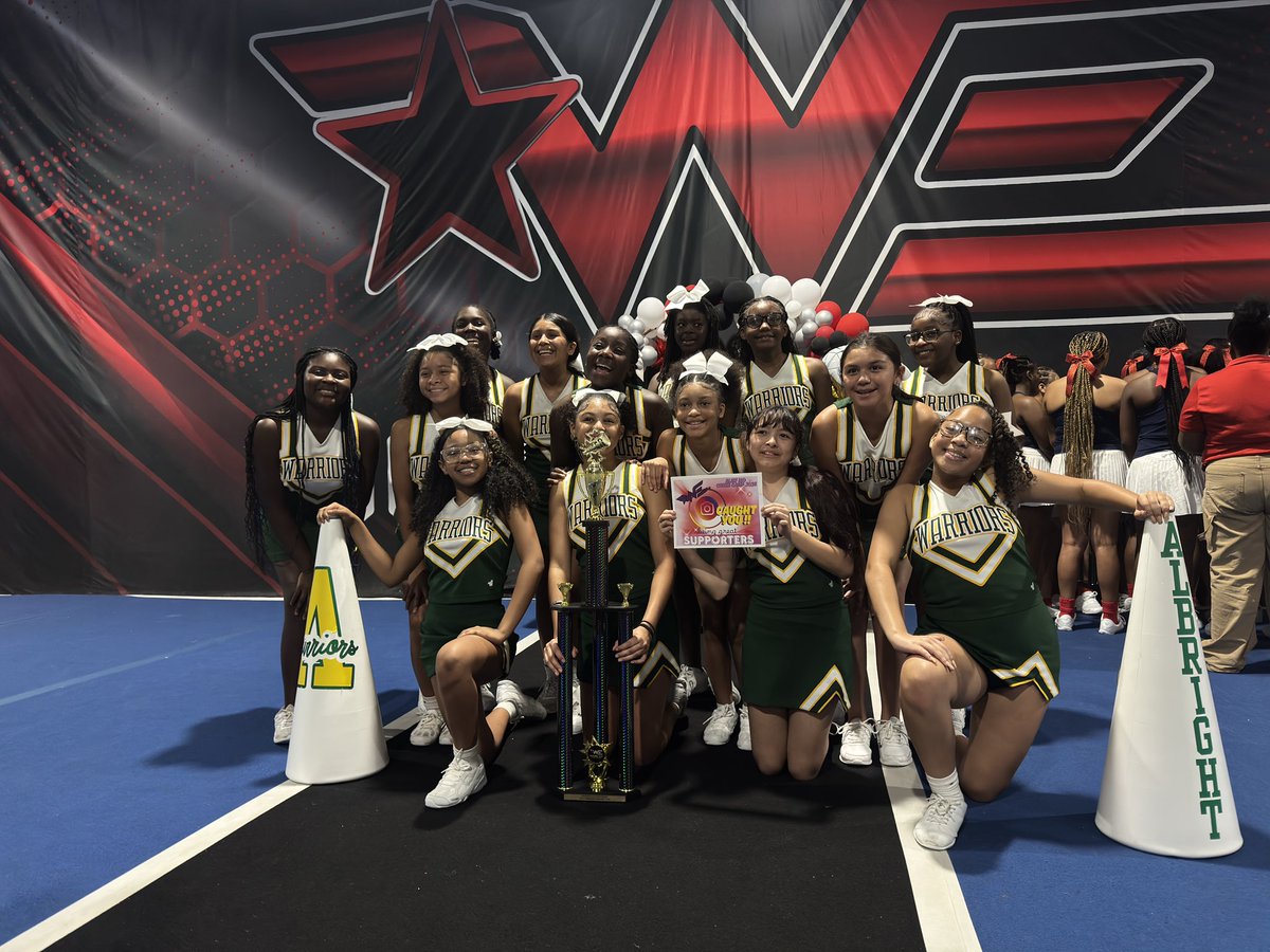 Cheer camp was a SUCCESS! We took home Strongest Dancing Team! 🥳💚 So proud of our lady warriors!