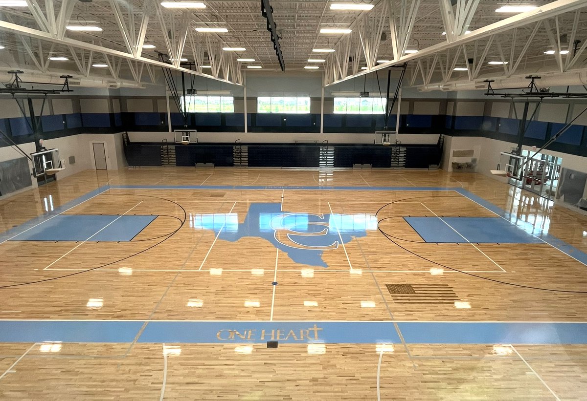 NEW FACILITIES | Cypress Christian School's architects for its gym as part of its new campus shared on their Facebook page and Instagram account yesterday with the following note:

Its always fun seeing a rendering turn into reality!
#architecture #rendering #houston #denver