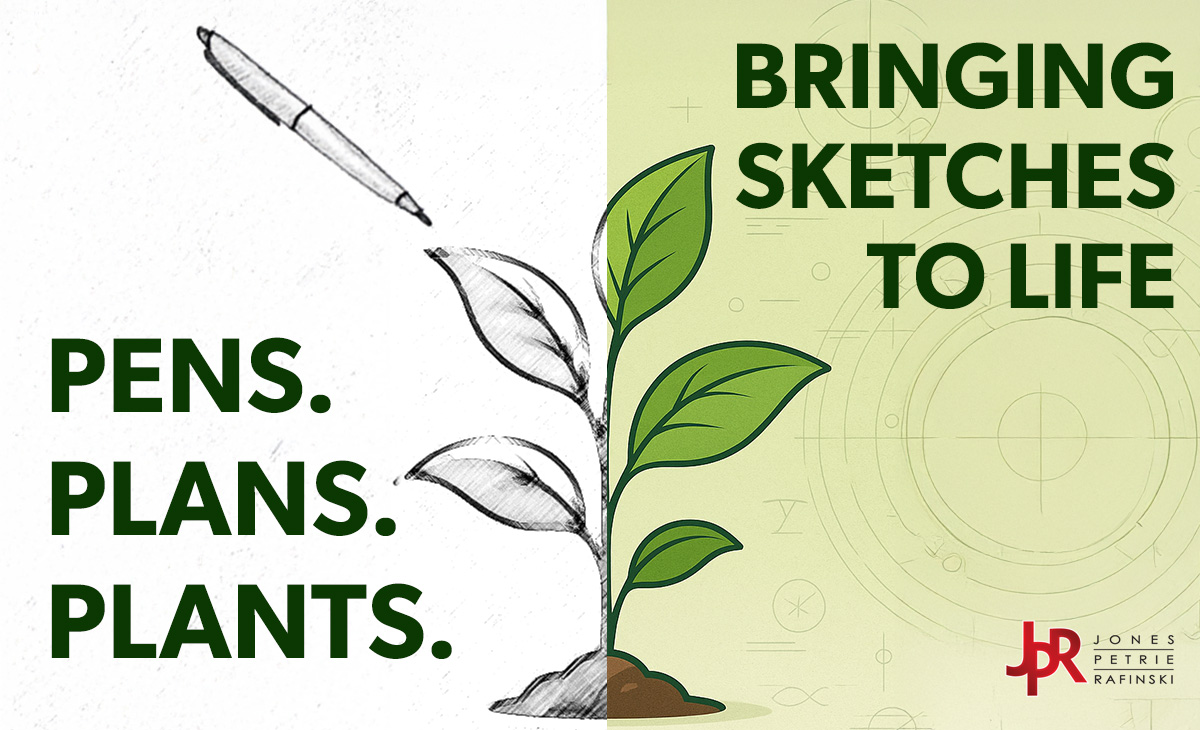 Pens, plants, and PLANS. We bring sketches to life, blend ecology with engineering, and sprinkle a little creativity on everything. 🌱 #LandscapeArchitecture #ParksAndRecreationMonth
