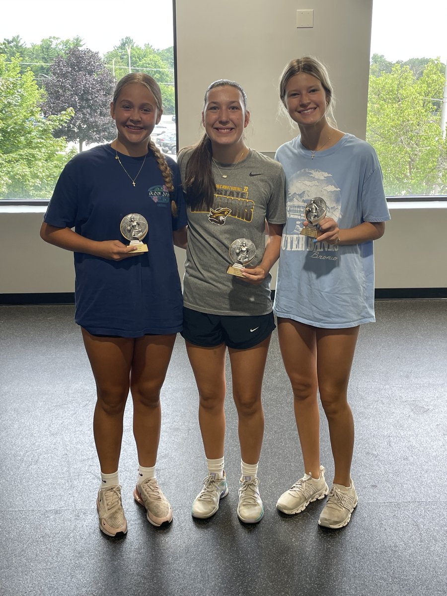 The awards are in!! Once again, congrats to A. Brincks, A. Keane and J. Hartman for being the 2025 Lot in Life Champions🏀🏆🥇!  Continue to adjust, adapt and be flexible with your approach to the game as well as life! It will serve you well!  #adjust #adapt #beflexible #Kaizen