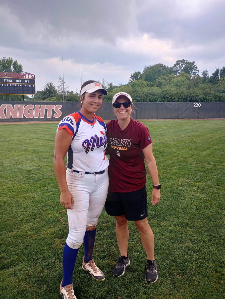 Had a great time today at the <a href="/CalvinSoftball/">Calvin Softball</a> camp. I really enjoyed being back on campus and getting to work with the girls and coaches! <a href="/beckyhilgert/">Becky Hilgert</a>