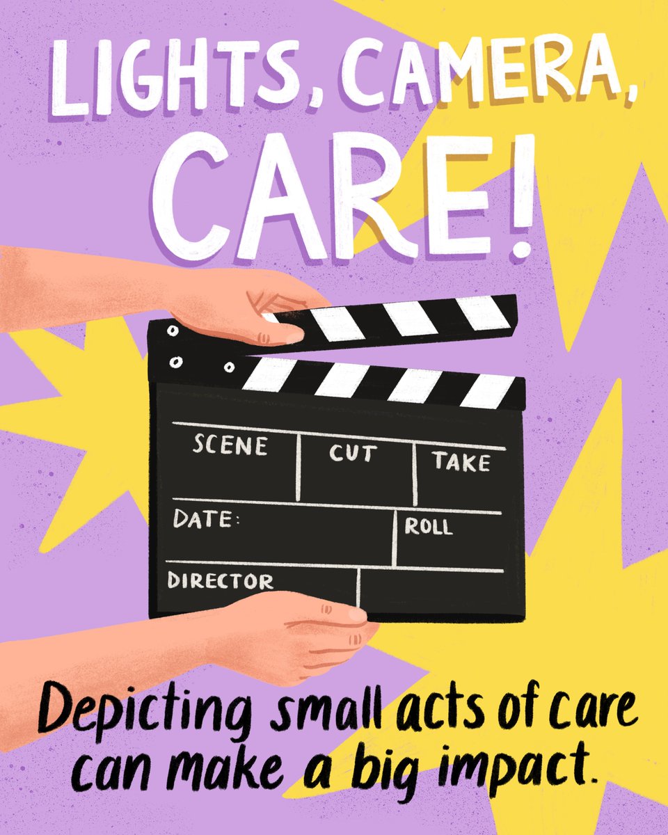 CaringAcrossGen's tweet image. Whether it’s managing a Tetris-like appointment calendar or a creative system to track medication times, care can look like a lot of things.
Learn what other true-to-life details can add color to care-related stories: caringacross.org/morecareonscre…
#MoreCareOnScreen
