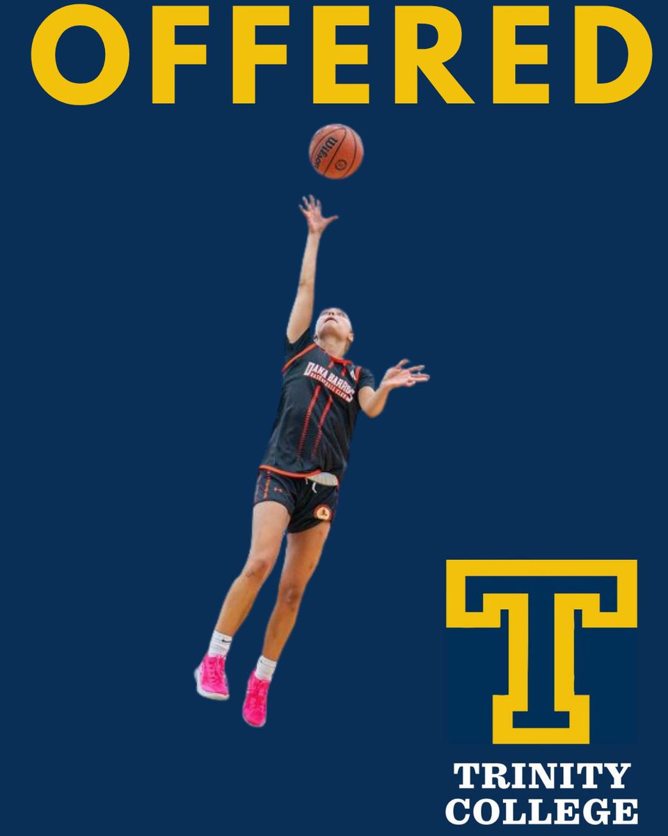I am so honored to announce that I have received an offer from <a href="/trincollwbb/">Trinity College WBB</a> to play basketball and continue my academic journey from an amazing school. Thank you to all my teammates and coaches for being so supportive throughout the years and pushing me to be my best!