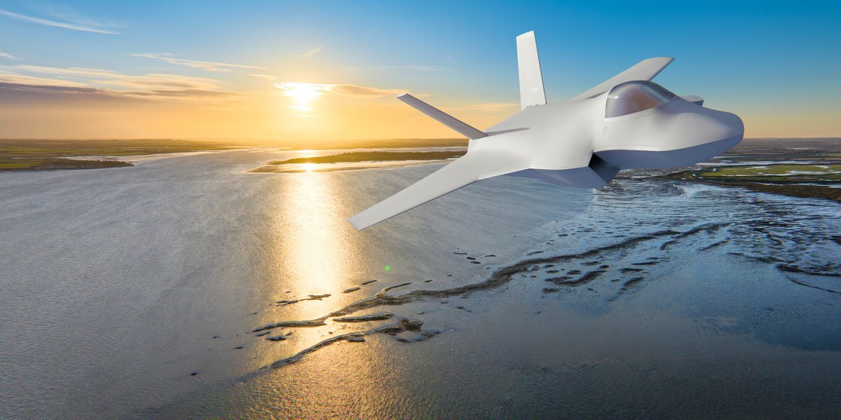 Tim Robinson (@raestimr) on Twitter photo BREAKING NEWS from <a href="/BAESystemsAir/">BAE Systems Air</a> & <a href="/TeamTempestUK/">Team Tempest</a> as design for Flying Combat Air Demonstrator (EAP to Tempest/GCAP) revealed. 'Cropped delta' LO prototype set to be ready to fly by end of 2027 with 2/3 of structural weight now in manufacturing #GlobalAirSpaceChiefs #RIAT25 BREAKING NEWS from <a href="/BAESystemsAir/">BAE Systems Air</a> & <a href="/TeamTempestUK/">Team Tempest</a> as design for Flying Combat Air Demonstrator (EAP to Tempest/GCAP) revealed. 'Cropped delta' LO prototype set to be ready to fly by end of 2027 with 2/3 of structural weight now in manufacturing #GlobalAirSpaceChiefs #RIAT25