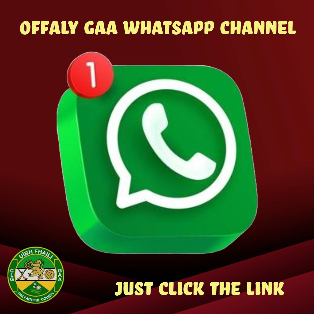 Official Offaly GAA (@offaly_gaa) on Twitter photo ๐๐๐๐๐ก๐ฎ ๐๐ผ๐ผ'๐จ ๐๐๐๐ฉ๐จ๐ผ๐ฅ๐ฅ ๐พ๐๐๐ฃ๐ฃ๐๐ก
- Fixtures
- Results
- Updates
- Teams
- Development Squad Activities
- Lotto Results
If you know of anyone that is not on any social media platforms, just pass the WhatsApp link below on to them to keep up to date on ๐๐๐๐๐ก๐ฎ ๐๐ผ๐ผ'๐จ ๐๐๐๐ฉ๐จ๐ผ๐ฅ๐ฅ ๐พ๐๐๐ฃ๐ฃ๐๐ก
- Fixtures
- Results
- Updates
- Teams
- Development Squad Activities
- Lotto Results
If you know of anyone that is not on any social media platforms, just pass the WhatsApp link below on to them to keep up to date on