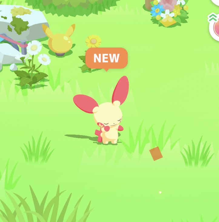 ue_pokesle's tweet image. #ポケスリ2周年をいっしょに 
おはようございます
初マイナンめっちゃ笑顔！
サブレが足りないよ