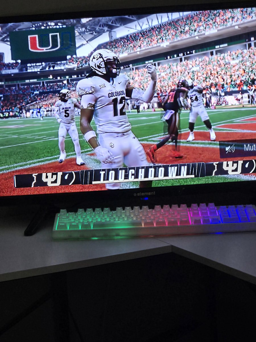 Jonathan Loudermilk (@coach_milk) on Twitter photo When the young bucks have moved on to NCAA 2026, but I'm still giving BTA to those young bucks with <a href="/CUBuffsFootball/">Colorado Buffaloes Football</a> in NCAA 2025!
Travis "Heisman" Hunter
<a href="/TravisHunterJr/">Travis Hunter</a>
12 catches
414 yards
6 touchdowns
102-12 When the young bucks have moved on to NCAA 2026, but I'm still giving BTA to those young bucks with <a href="/CUBuffsFootball/">Colorado Buffaloes Football</a> in NCAA 2025!
Travis "Heisman" Hunter
<a href="/TravisHunterJr/">Travis Hunter</a>
12 catches
414 yards
6 touchdowns
102-12