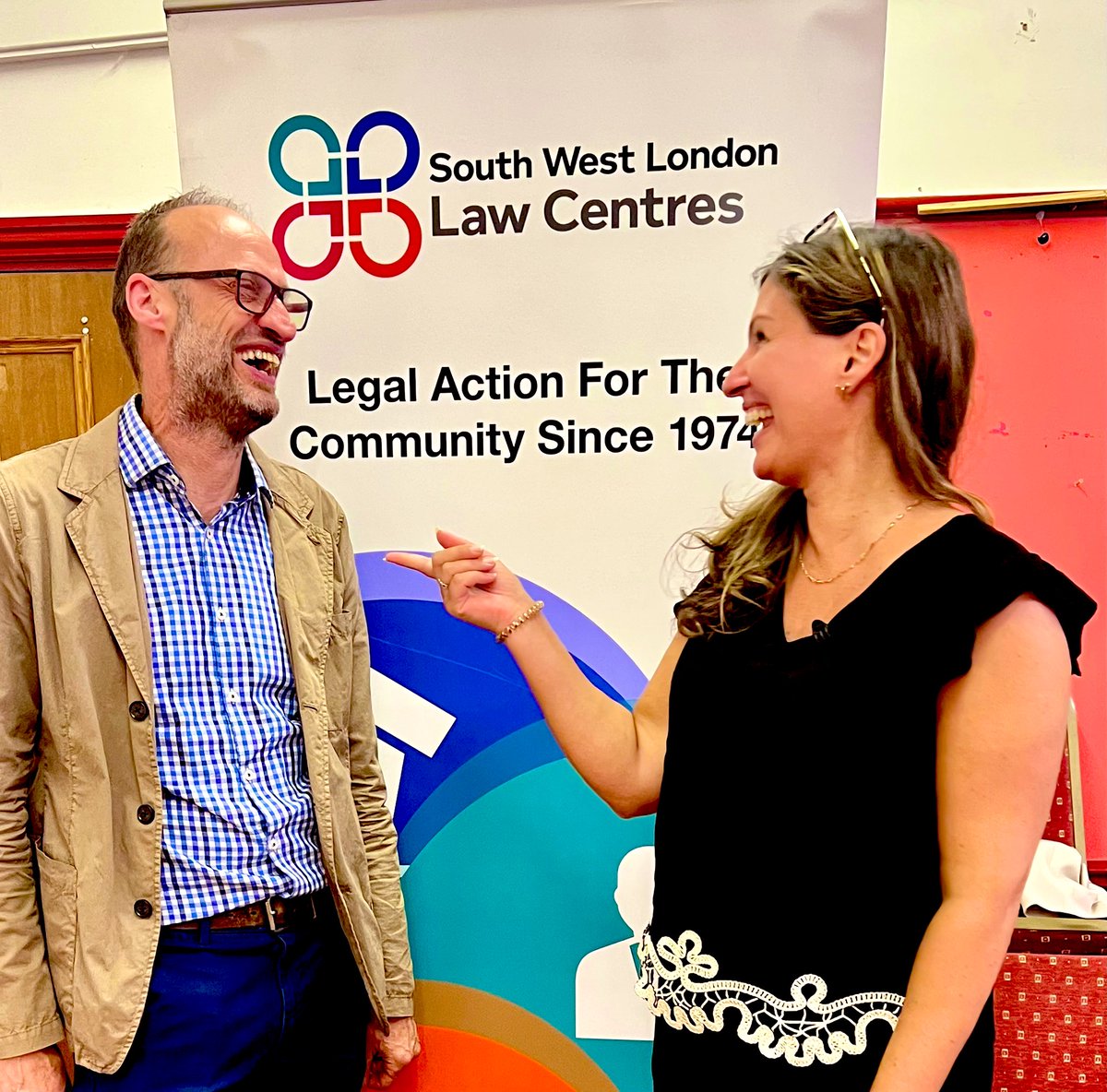@melanie-felten.bsky.social (@melaniefelt) on Twitter photo Proud to celebrate 50 years of service supporting residents on low incomes denied access to justice. 🌹
Huge thanks to CEO Patrick Marples & all <a href="/SWLLawCentres/">South West London Law Centres</a> staff past & present.
Bob Nightingale’s moving video message explained exactly why we need to keep going
⚖️ Proud to celebrate 50 years of service supporting residents on low incomes denied access to justice. 🌹
Huge thanks to CEO Patrick Marples & all <a href="/SWLLawCentres/">South West London Law Centres</a> staff past & present.
Bob Nightingale’s moving video message explained exactly why we need to keep going
⚖️