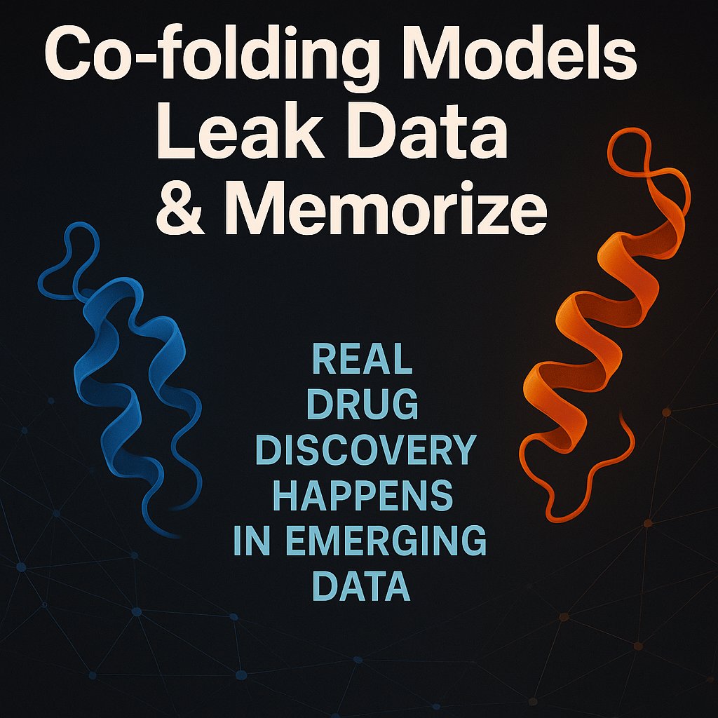 bhakatsoumendr1's tweet image. Co-folding models like Boltz, Chai &amp;amp; AF3 stumble on out-of-distribution data. The Solution? Predicting allostery at scale across protein families. At AlloTec Bio, we’re emerging allostery across protein families by fusing gen AI, physics &amp;amp; ML. #techbio #compchem #alphafold #ML