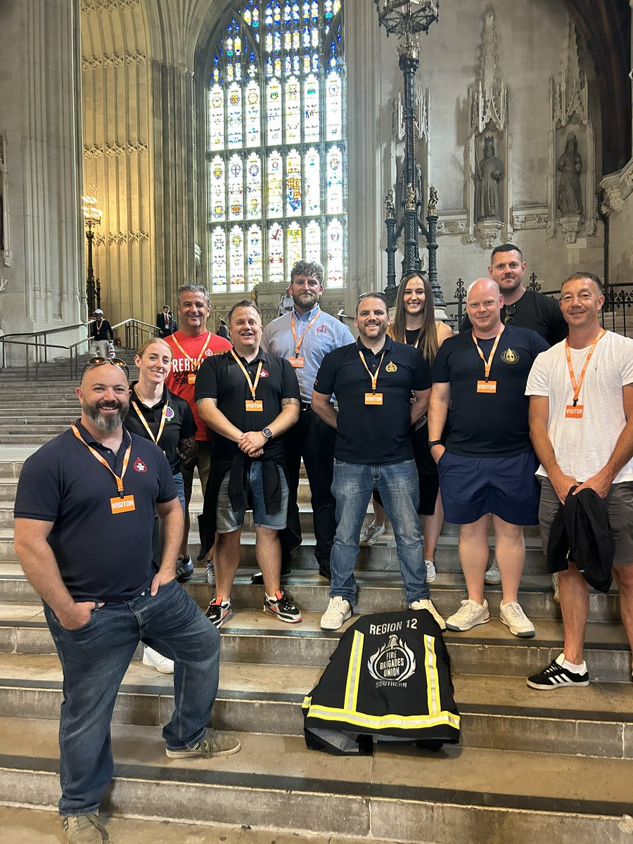 Been a long day &amp; I can’t end it without thanking the people who stood with me for being the proactive, “go get ‘em” &amp; most positive part of our union 👏

We met a total of 18 MPs today!!!

Stronger, safer, together 👊
Unity is strength ✊

<a href="/fbunational/">Fire Brigades Union</a> 
<a href="/HIOWFBU/">HIOW FBU</a> 
<a href="/BerkshireFBU/">BerkshireFBU</a>