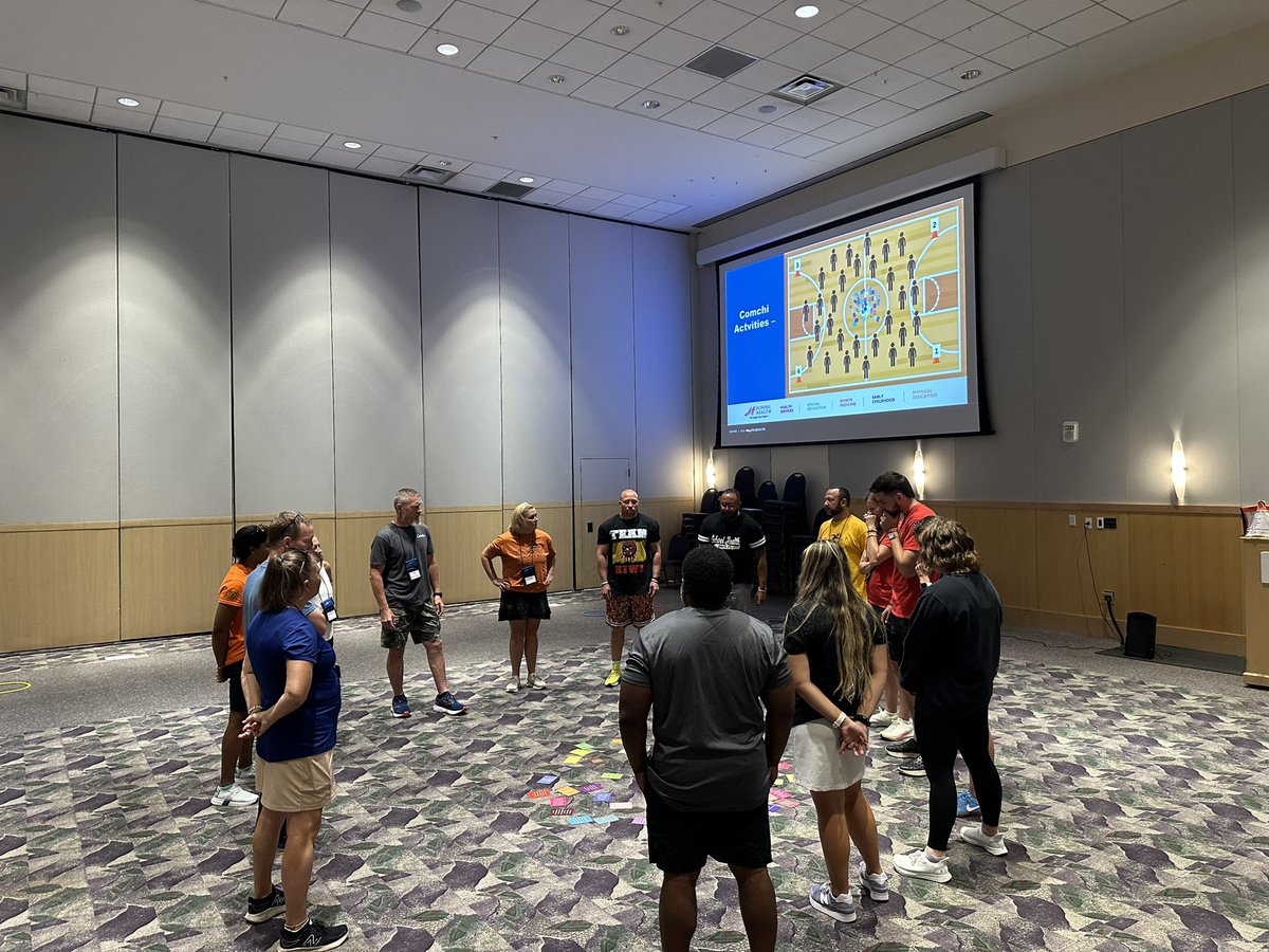 rtmshphysed's tweet image. Thx #HPAI2025 for yet ANOTHER amazing #hpe conference! The sessions were great, the keynote was engaging and educational, and the ppl are the best. The pickleball was also very fun. @SheilaVAHPE @chadtriolet @SHPhysEd