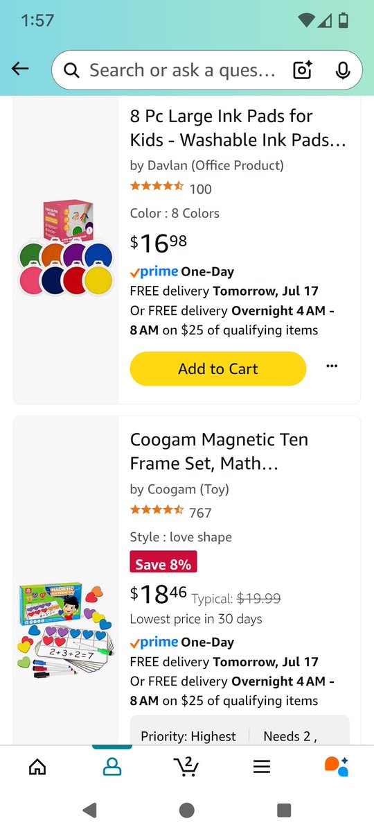 MrsDrenckpohl's tweet image. Anyone want to buy the two things that went back on my cleared list? Why do people do that 😕

#clearthelist #Teachersof𝕏 

amazon.com/hz/wishlist/ls…
