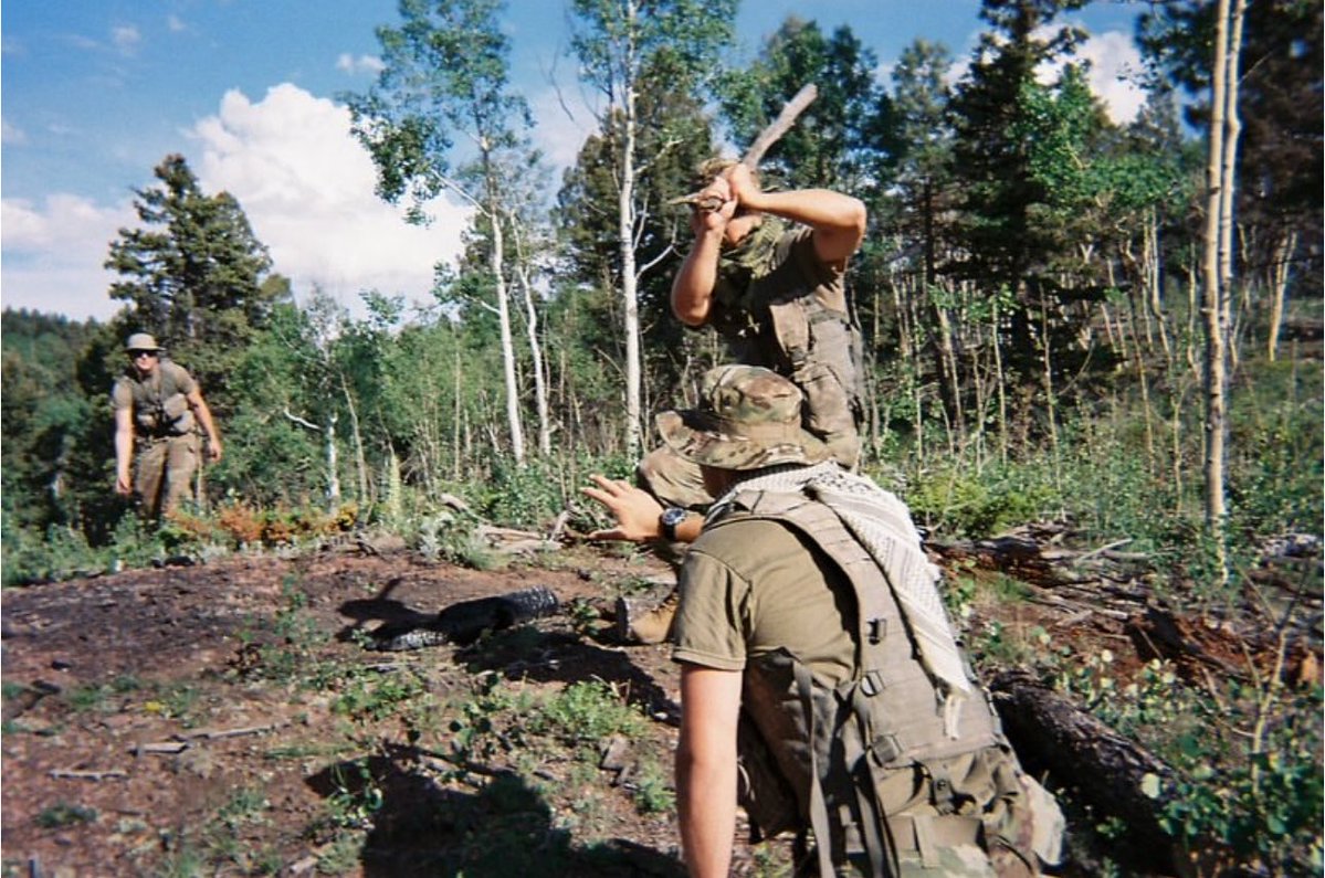 Rockets_BSB's tweet image. Former Rocket Baseball player Brooks Ward ‘24 and current Air Force player completed Combat Survival Training with the Air Force Academy this summer and was able to get a couple of cuts while learning survival skills! Humbabe, Brooks! @KBoBaseballGuru @rocketalumni