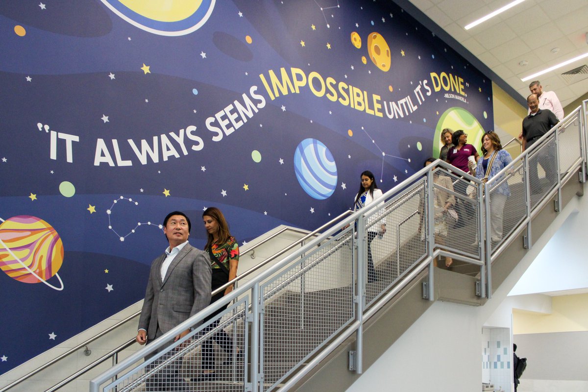 FortBendISD's tweet image. 🚀 Mission ready!
This week, Superintendent Dr. Marc Smith, the Fort Bend ISD Board of Trustees and members of the executive team visited the first of three new campuses set to open for the 2025–26 school year.
Mission Elementary is ready for liftoff! The campus is designed to…