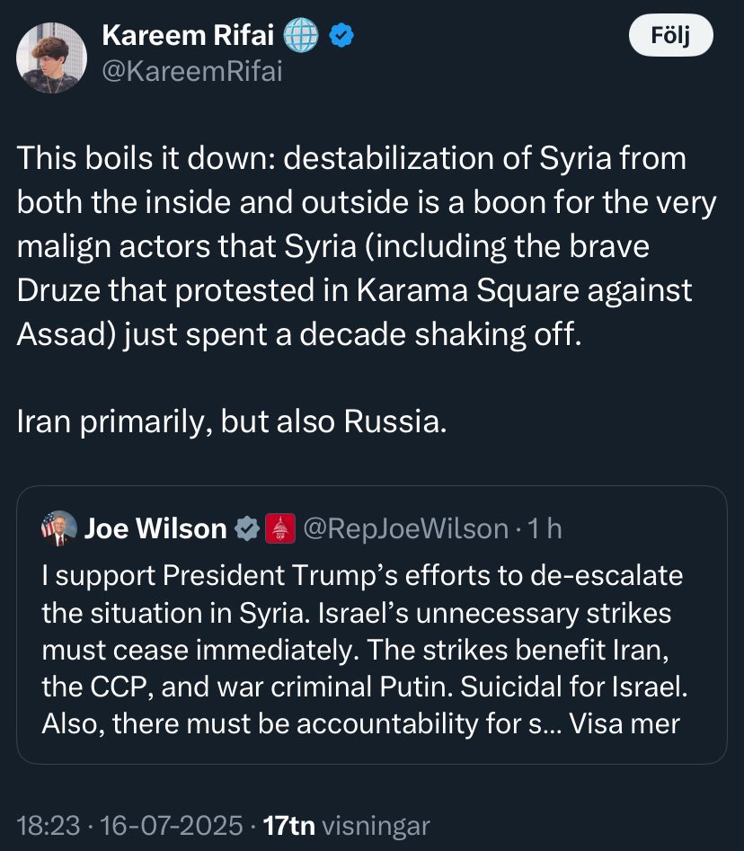 Genuine question:

Has this dude ever criticized Israel?
