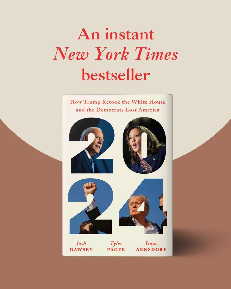 penguinpress's tweet image. 2024 is a @nytimes bestseller! Congratulations to @jdawsey1, @tylerpager, and @iarnsdorf!🎉