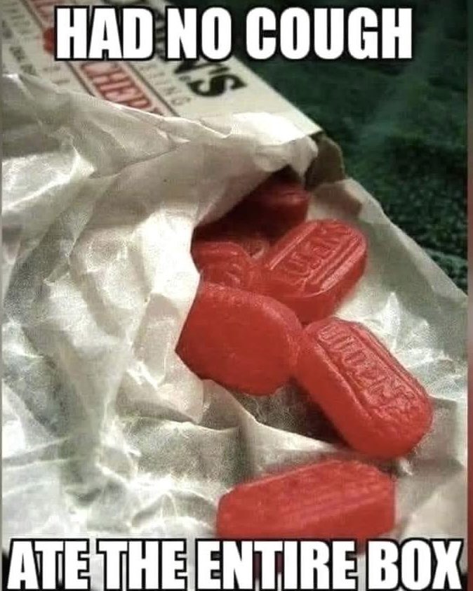 These did absolutely nothing for my cough.  I wonder if people still eat them.