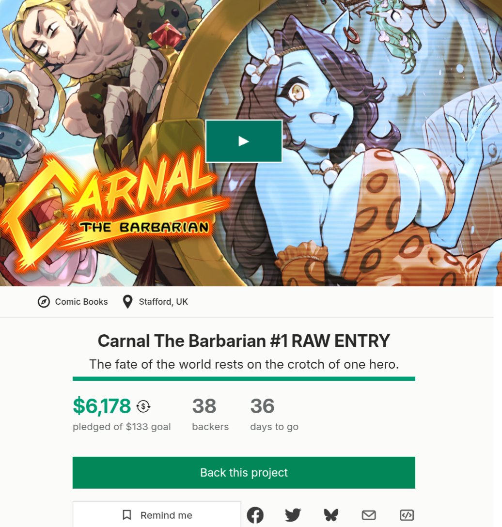 HyperWizart's tweet image. Well, we just stormed past $6k today!
Hardly a week into the campaign and surpassing the original is in sight! This means more trading cards for every backer NEW and OLD!✨
Come join in the fun! kickstarter.com/projects/hyper…