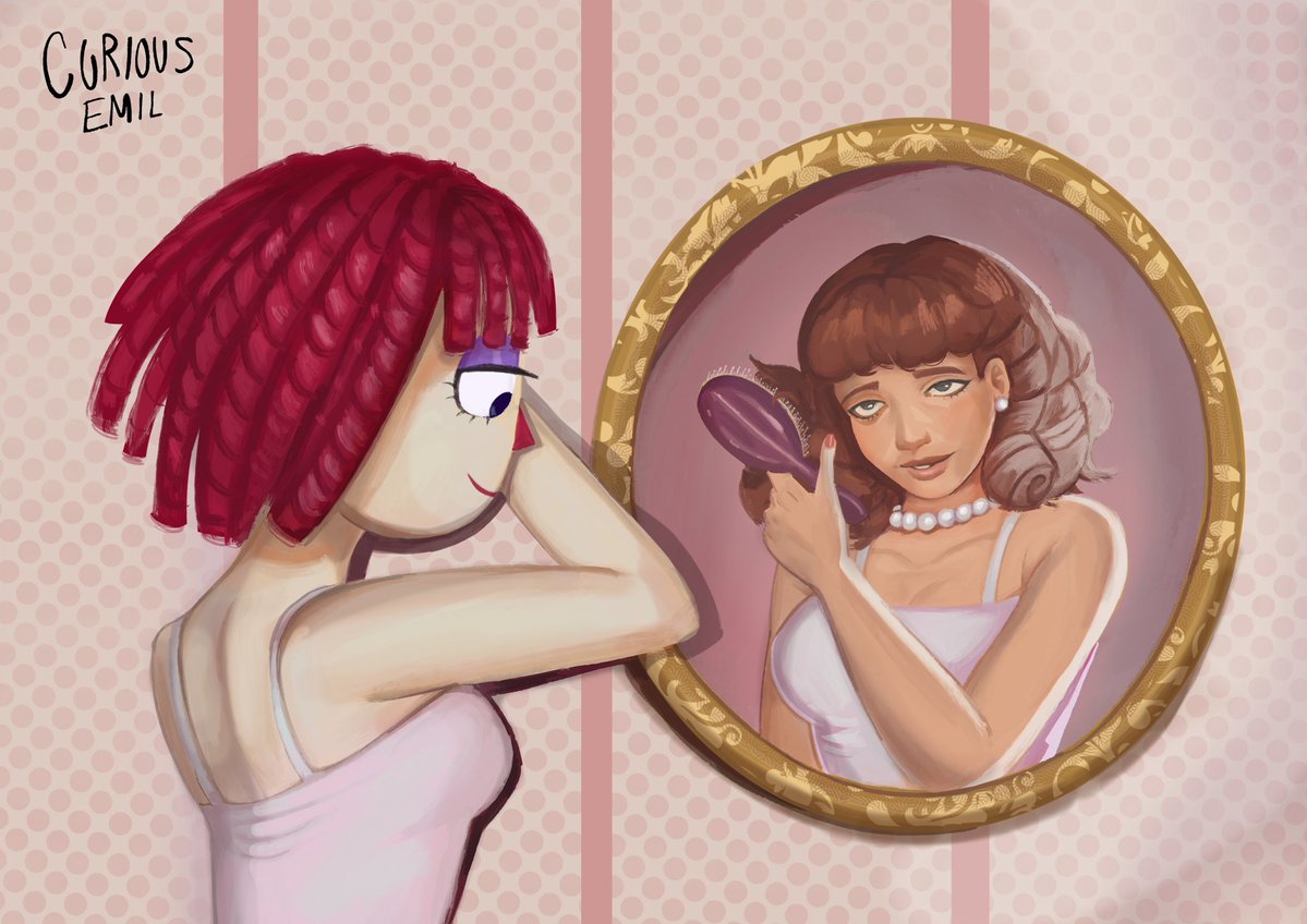 Curious_Emil's tweet image. “It’s still you” (ragatha human design by: @cherieets_)