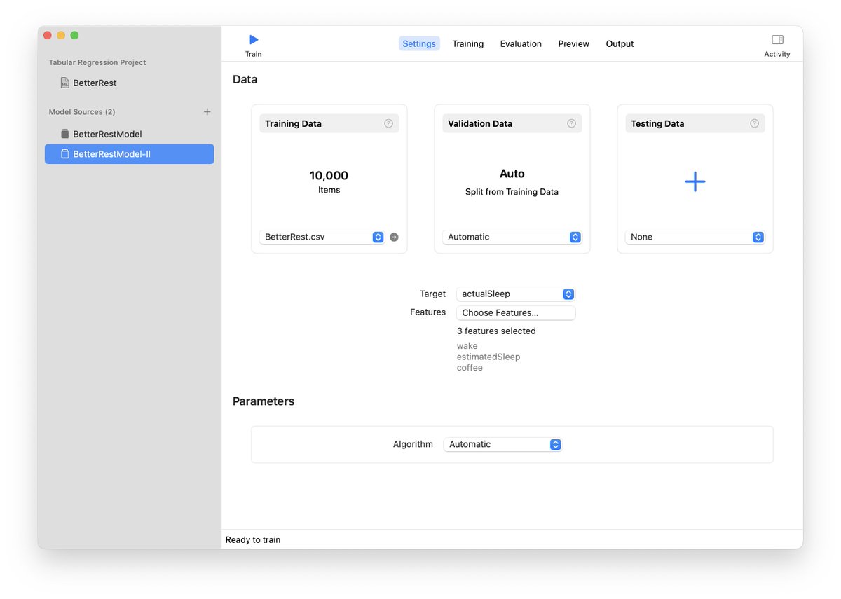 george_raphael_'s tweet image. Day 26
🎉 I just finished Day 26 of the #100DaysOfSwiftUI at hackingwithswift.com/100/swiftui/26 via @twostraws
- Stepper View
- DatePicker View
- On device Machine Learning with Tabular Regression in Create ML
#MachineLearning #CreateML