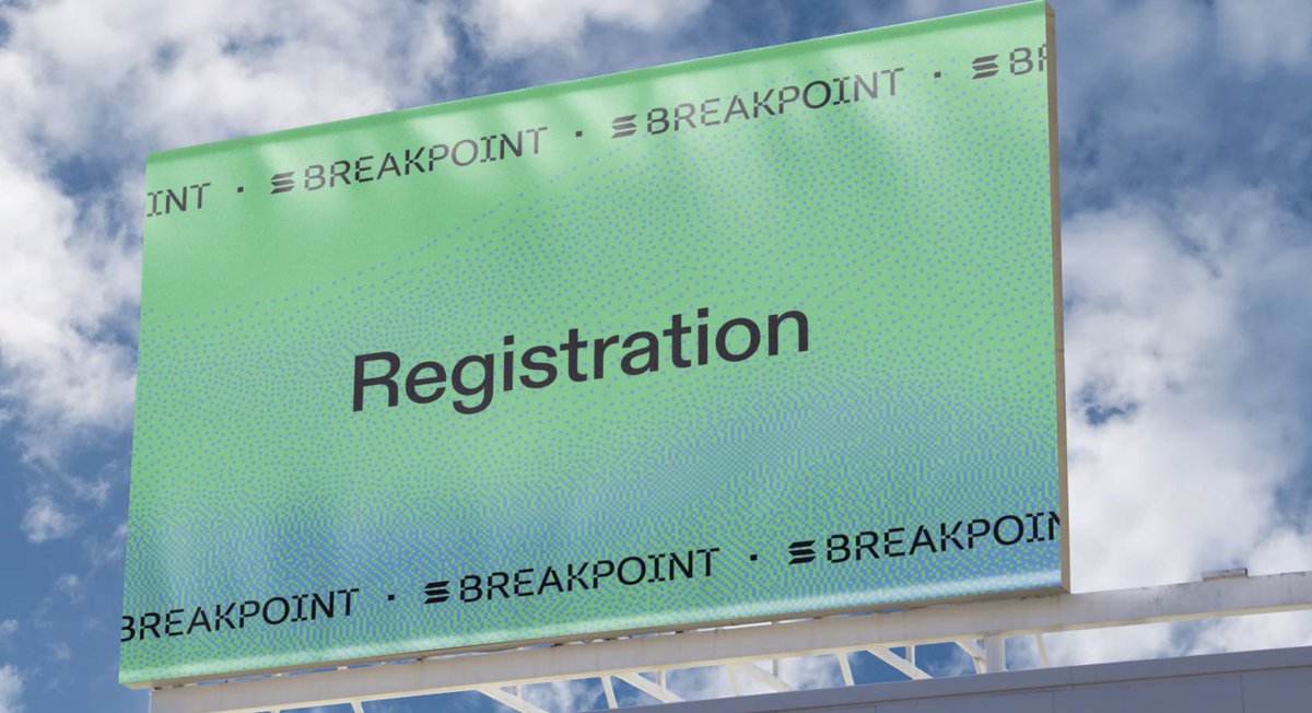 platis_e's tweet image. Are you locked in for Breakpoint 2025 yet?

If not, now’s the time to grab your ticket. 🎟️ solana.com/breakpoint/reg…