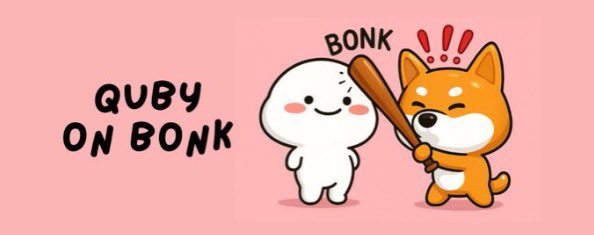 RealWolfTrades's tweet image. Sized into $QUBY on bonk, it’s cute
Also, our Chinese friends love it… This will trade much higher soon⏳
Hdmx6XcGyWNdEwYGcBaAQLYWgniiea7ioPCgzknkbonk
$BONK $SOL #SOLANA