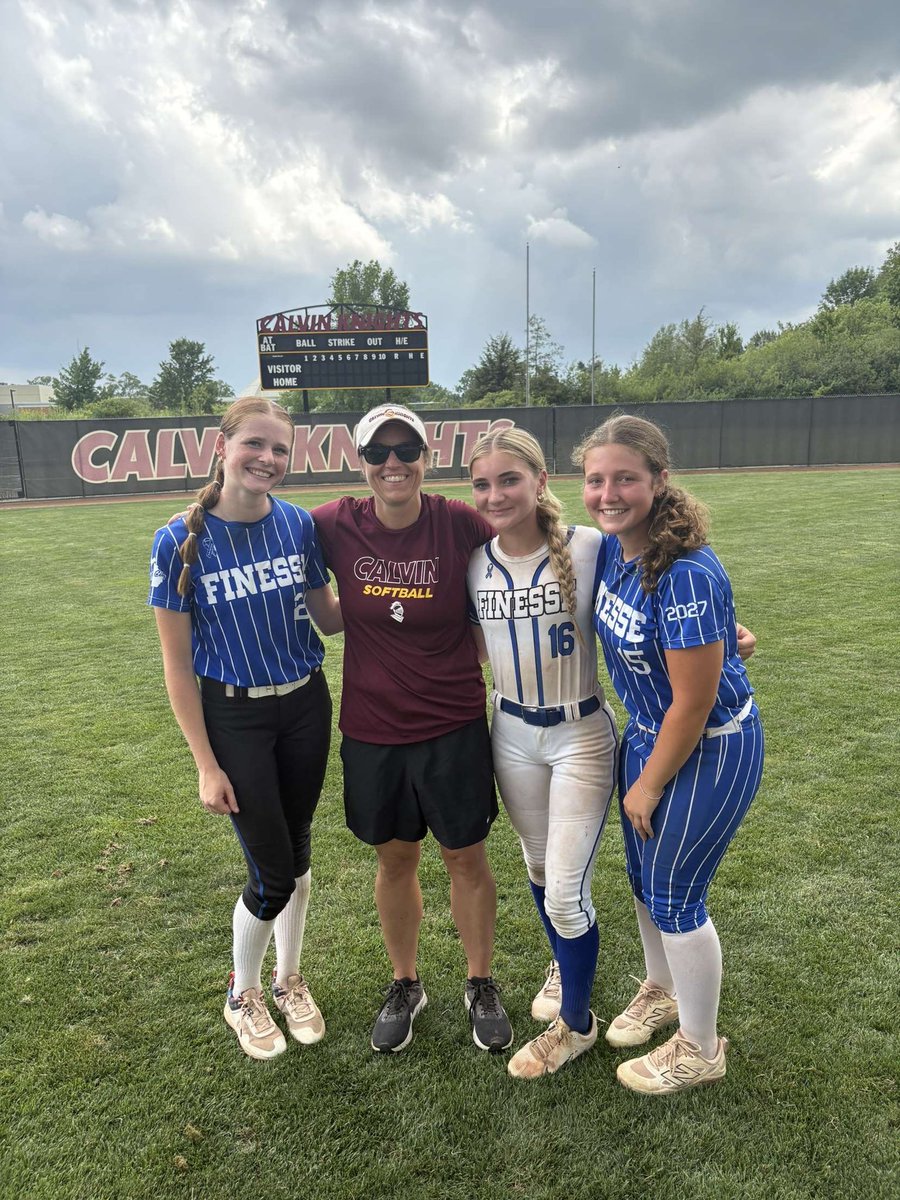 Thank you so much <a href="/CalvinSoftball/">Calvin Softball</a> for putting on such a great camp! I had so much fun despite the weather! I can’t wait to go back! Go Knights!!