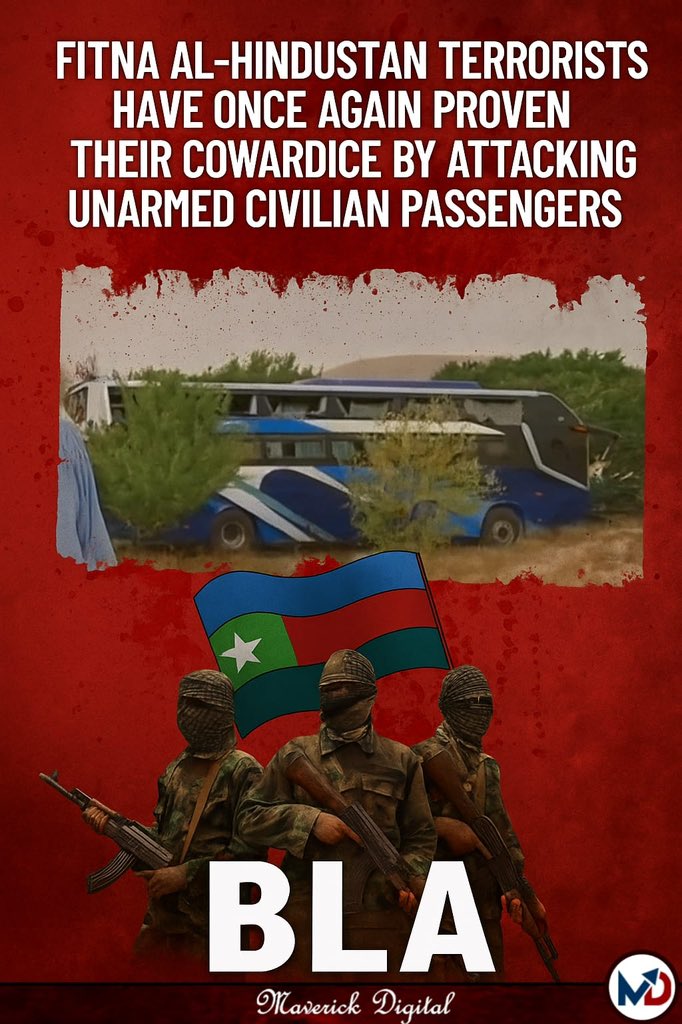 BalochInnaya's tweet photo. Yet another cowardly attack on passenger bus by BLA on innocent civilians Its so heartbreaking to see my Balochistan bleeds by the hands of these paid puppets 
#Balochistan 
 #معاشی_قتل_عام_نامنظور https://t.co/hgBoAhafBD