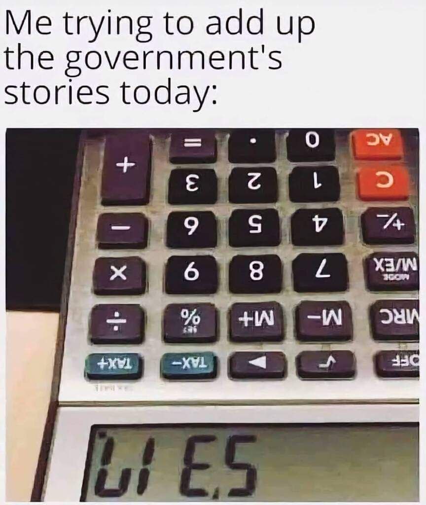 The math ain't mathin'