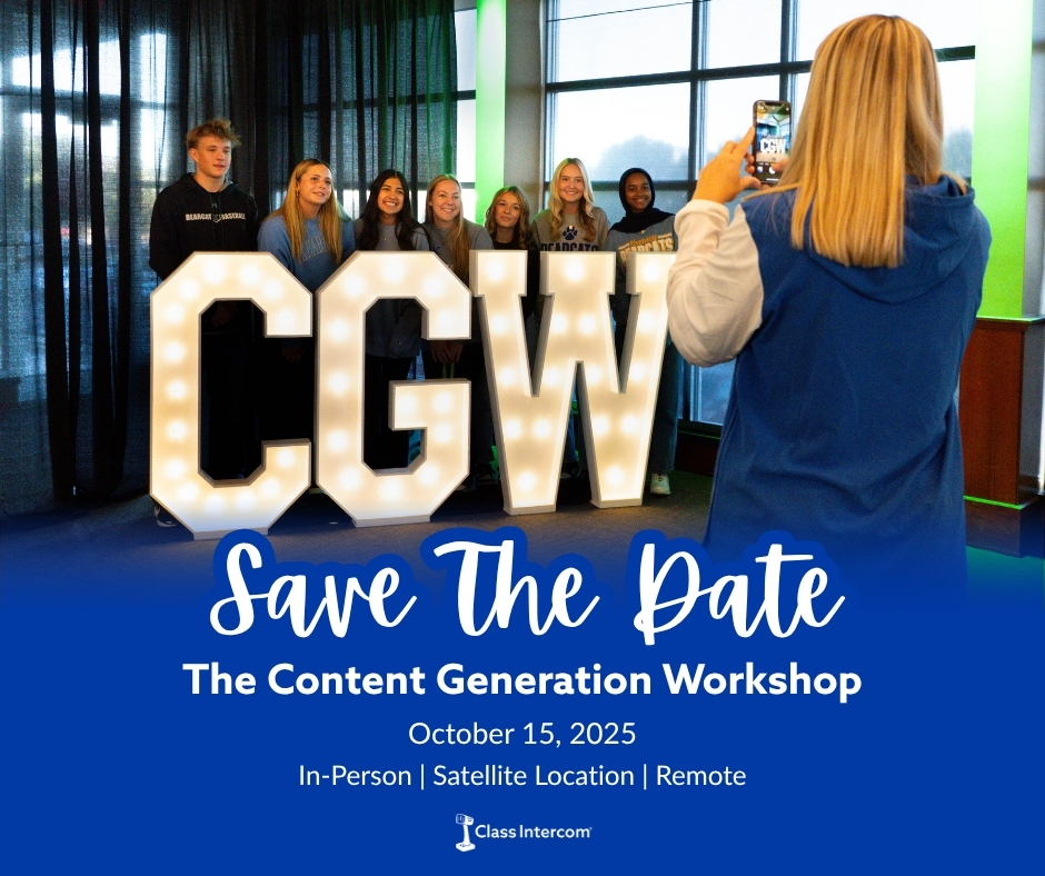 The Content Generation Workshop is back!
🗓️ October 15

Join students &amp; educators from across the country for a hands-on day of project-based learning in digital content creation, guided by a diverse group of inspiring leaders.

Stay up to date: @the_contentgen
#CGW2025 #Road2CGW