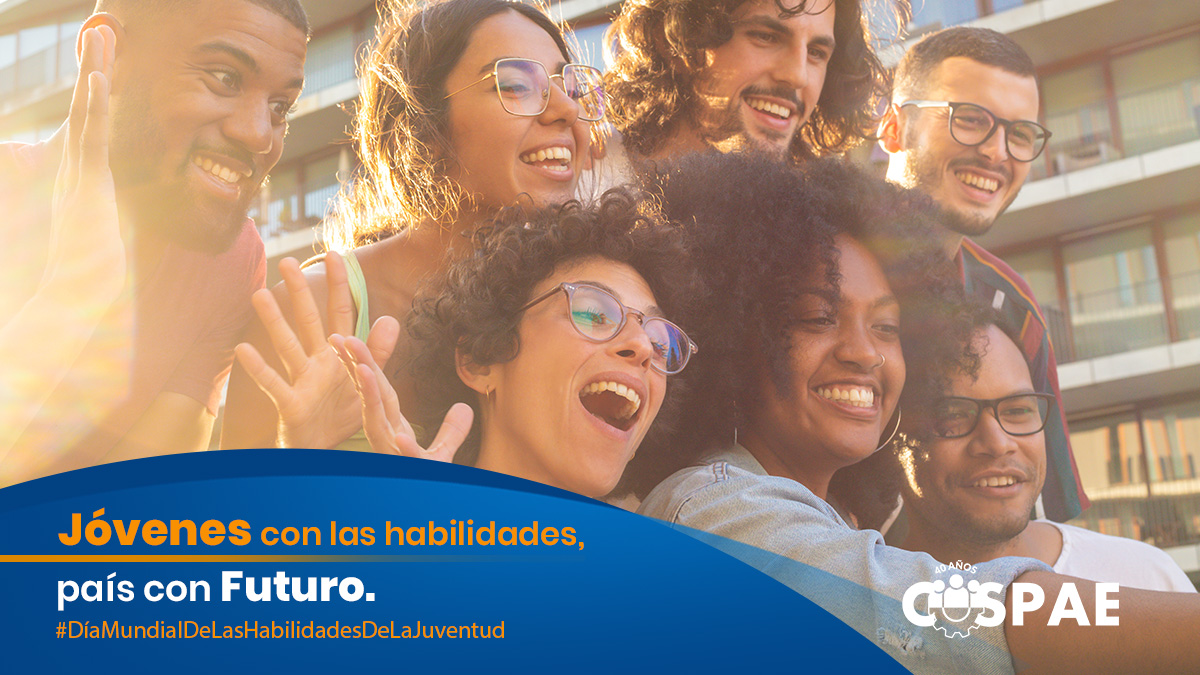🌟 ¡Celebramos el #DíaMundialDeLasHabilidadesDeLaJuventud! 🌟 Desde el #COSPAE, empoderamos a los jóvenes con habilidades para un futuro brillante. 💪✨
-
#HabilidadesJuveniles #FuturoBrillante