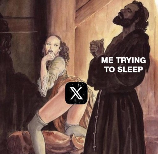 Me: I’m going to bed early tonight.
Also me on X: 👀😩