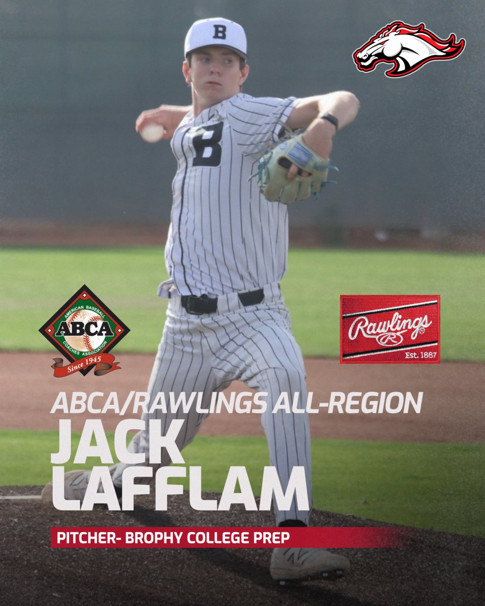 BASEBALL / Recent graduate Jack Lafflam ‘25 was named to the American Baseball Coaches Association/Rawlings All-Region 7 Team. Lafflam is the first Brophy player named All-Region by the <a href="/ABCA1945/">ABCA</a> since Chad McClanahan in 2016.

Recap: brophyprep.org/news-detail?pk…